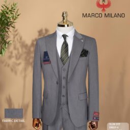 GREY 3PCS TURKEY SUIT