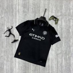 MAN CITY BLACK AWAY JERSEY