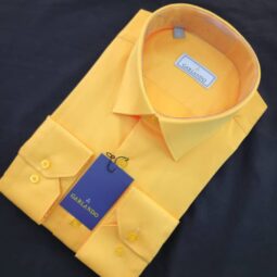 YELLOW COTTON PACKED SHIRT