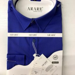 ROYAL BLUE COTTON PACKED SHIRT