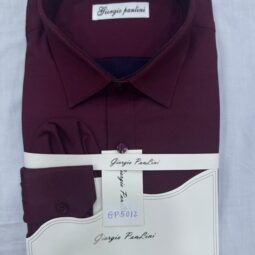 DEEP BROWN COTTON PACKED SHIRT