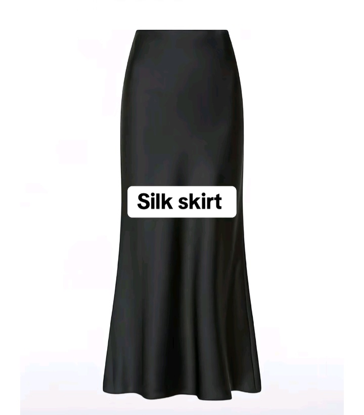 SILK SKIRT