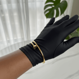 GOLD CARTIER NAIL BANGLE